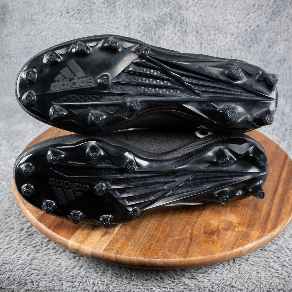 ADIDAS NASTY FLY 2.0 FOOTBALL CLEATS BLACK METALLIC‎ GV8309 MENS SIZE 12.5  $140